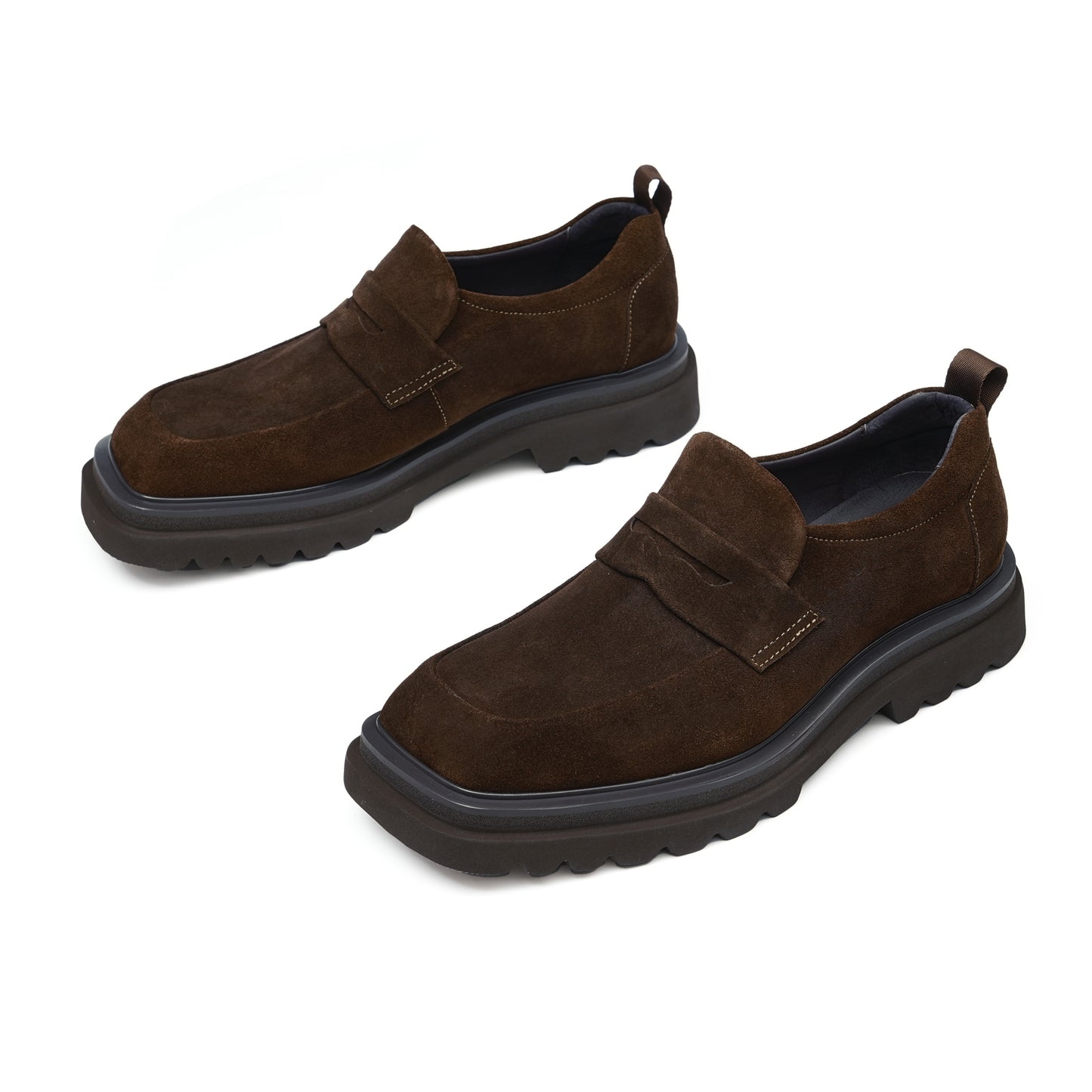 Men's Suede Loafers: Elevated Comfort & Terrain-Adaptive Foundation