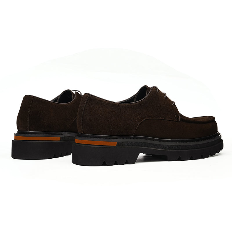 Men's Chunky Sole Derby Shoes