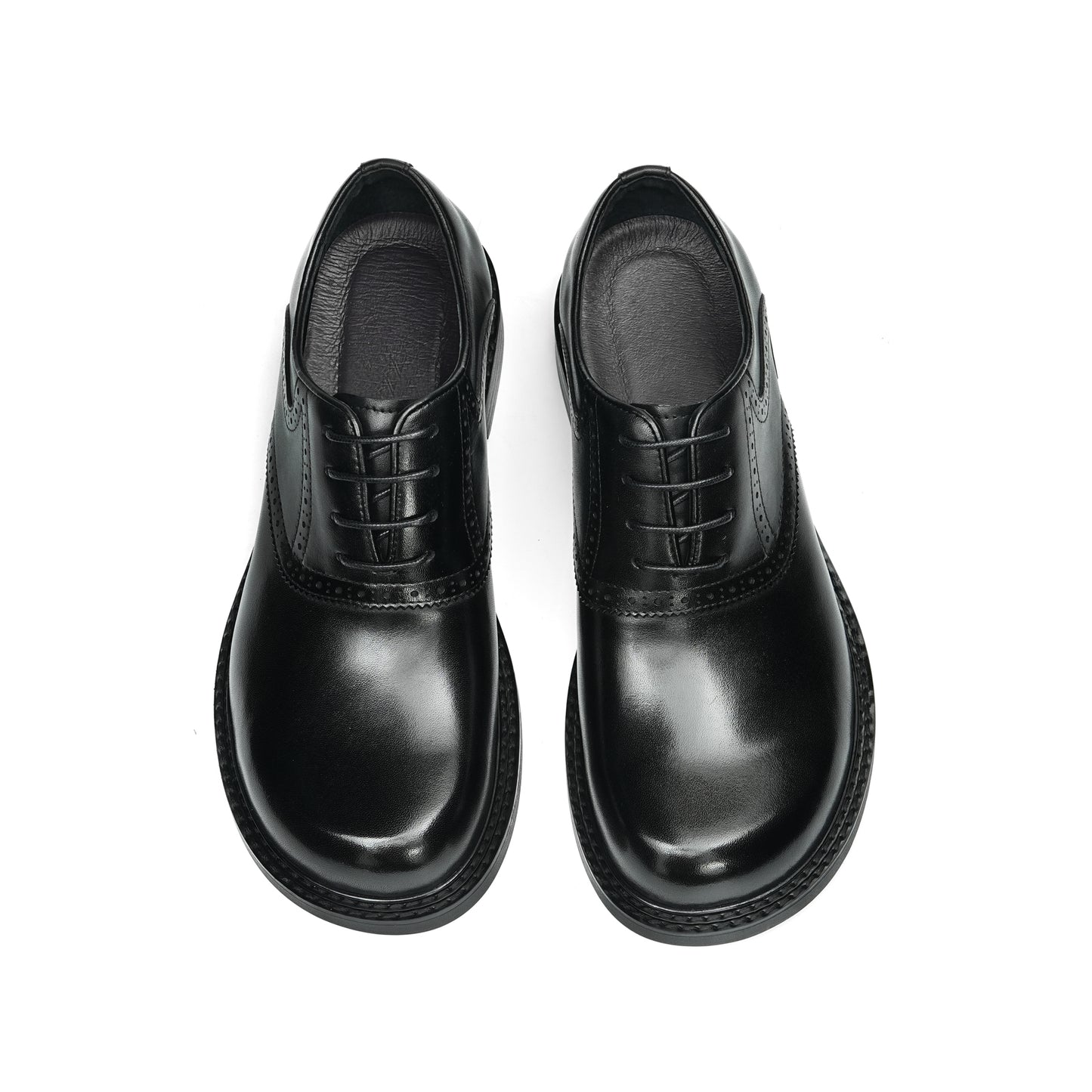 Men's Architectural Oxfords: Liberated Toe Dimension & Terrain Foundation