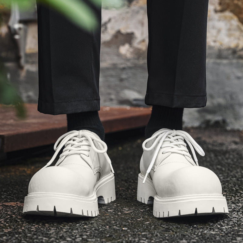 Men's Ankle Martin Boots: Sculptural Presence & Urban-Adaptive Foundation