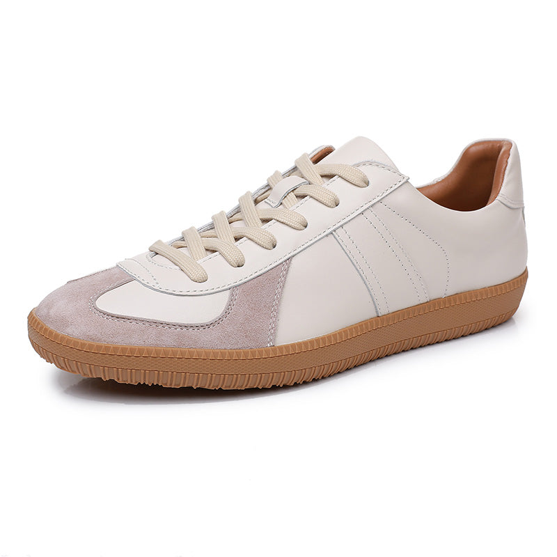 Men's Training Sneakers: Contrasting Tactile Textures & Supple Inner Comfort