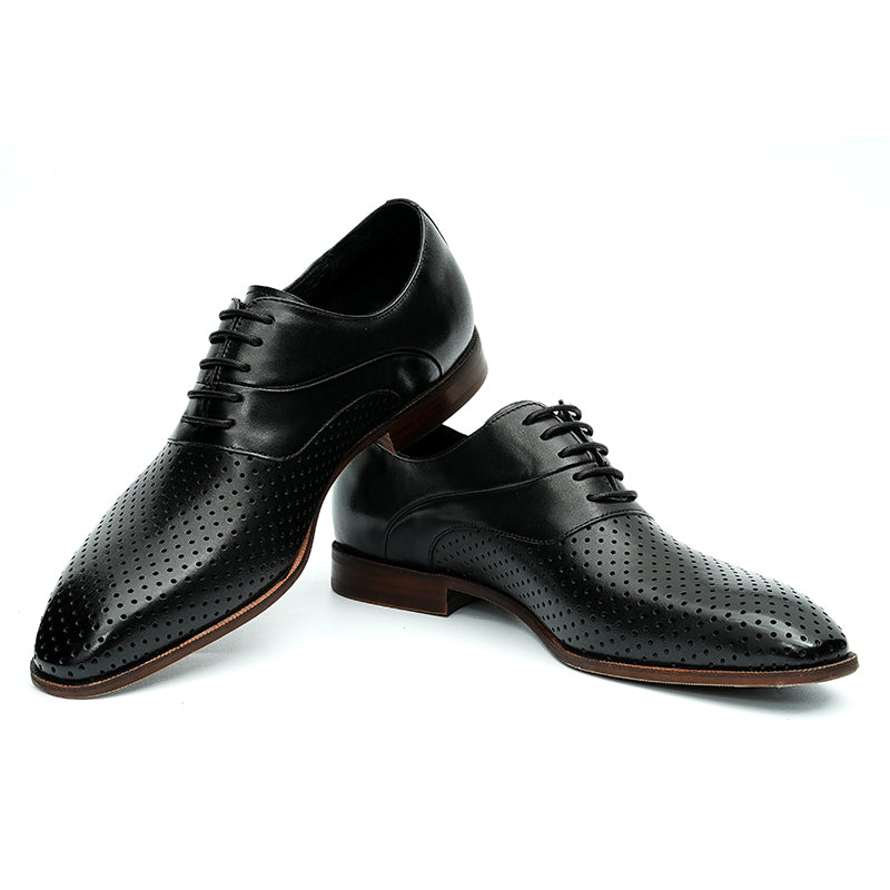 Men's Oxford Dress Shoes - Breathable Design & Lightweight Comfort