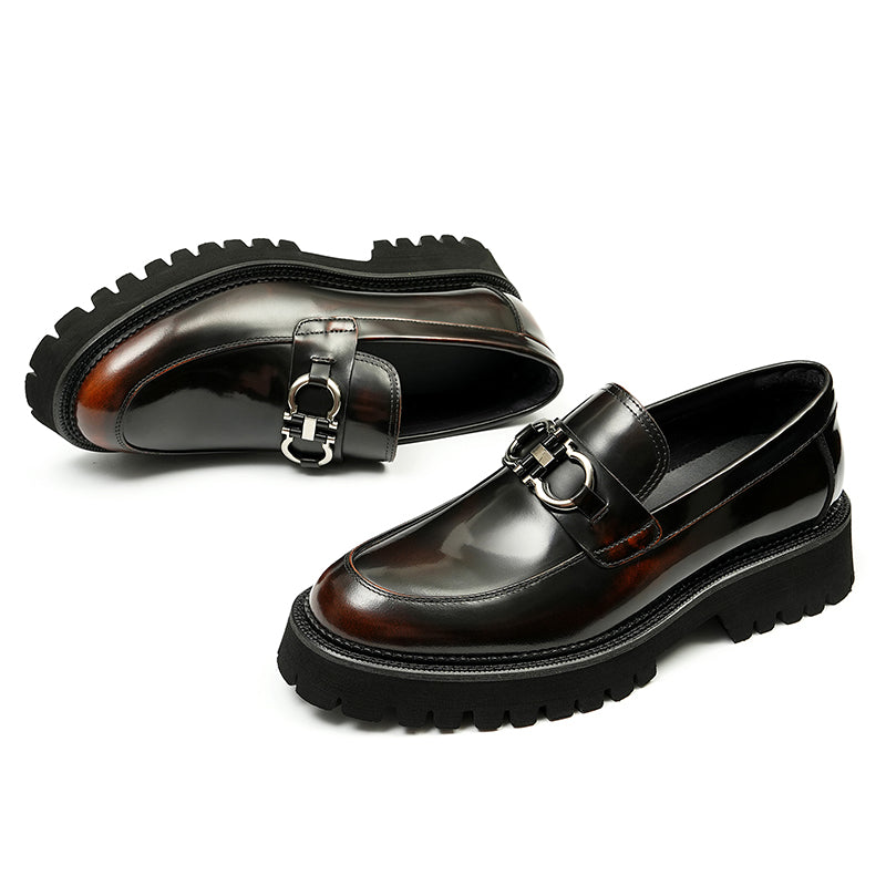 Men's Loafers - Horsebit Hardware Refined Versatility