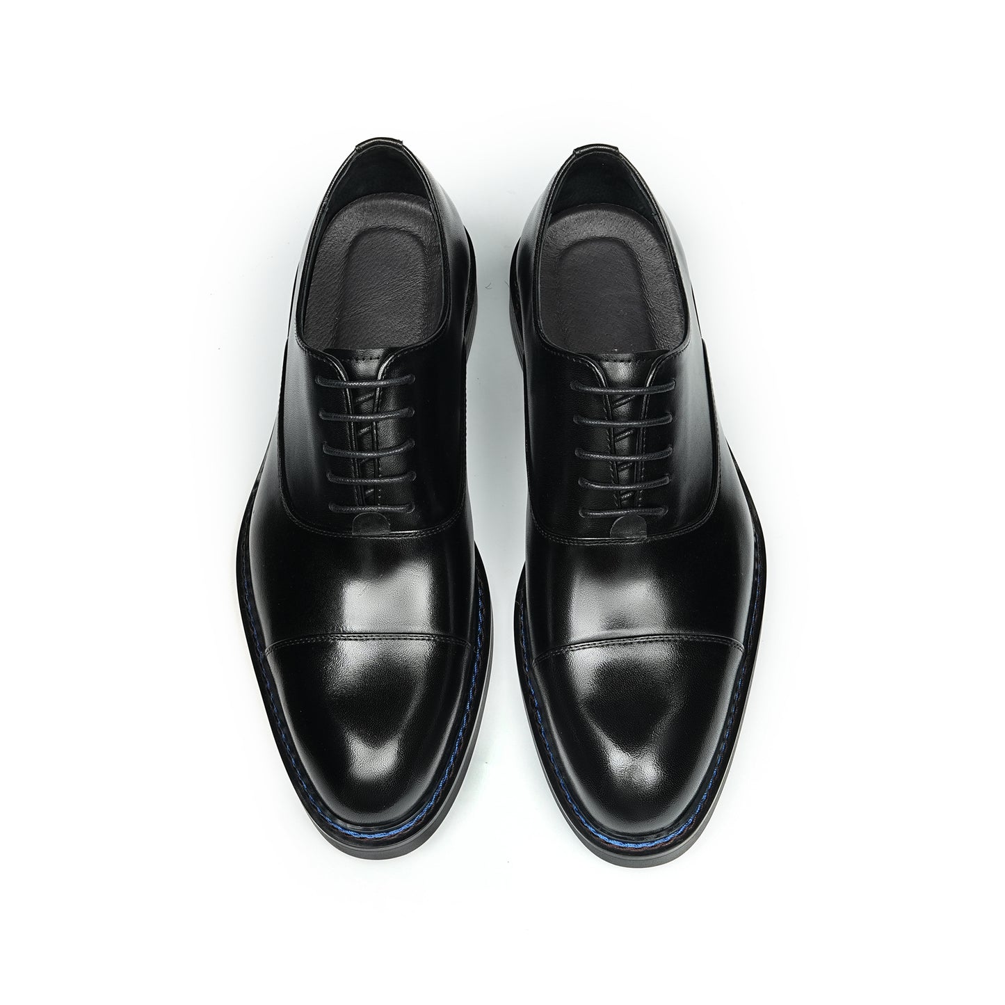 Men's Oxford Shoes: Artisan Stitching & Refined Toe Architecture