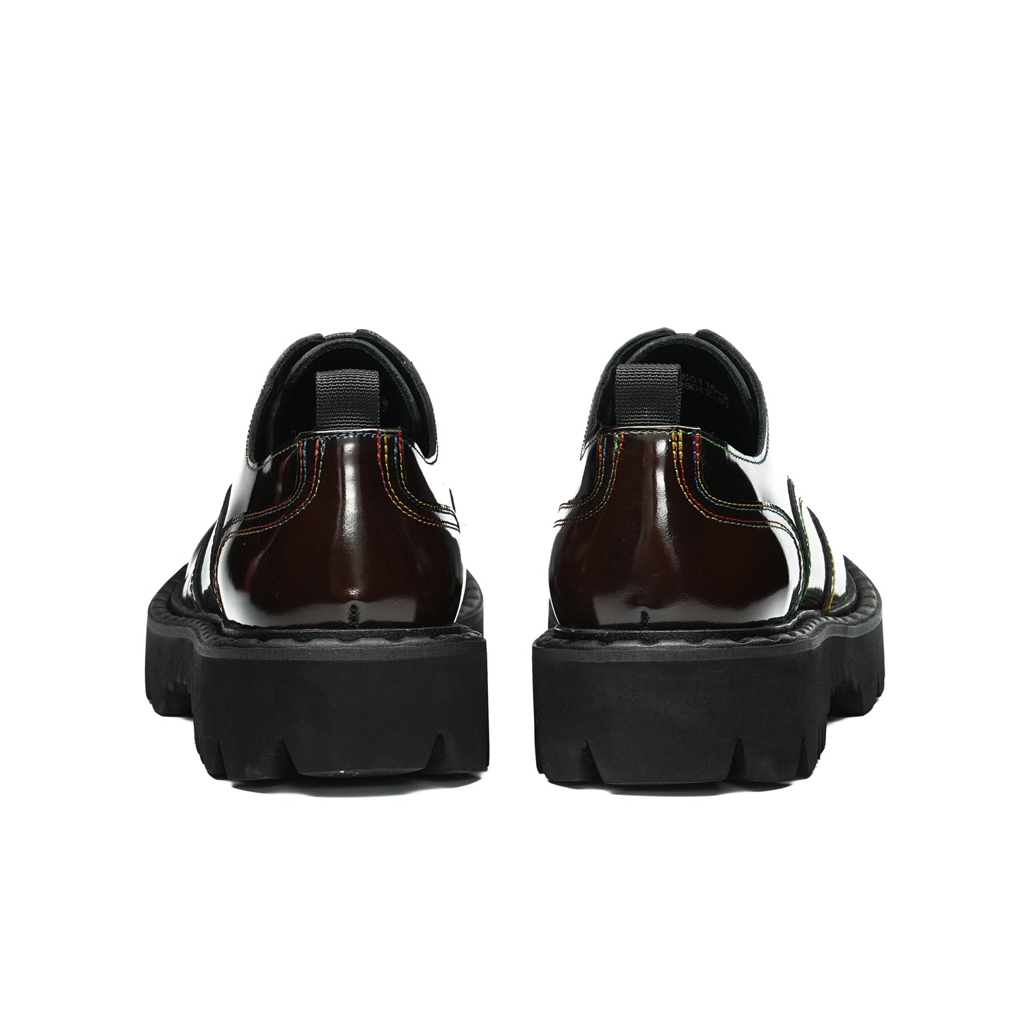 Men's Brogue Oxfords: Luminous Grain & Elevated Foundation