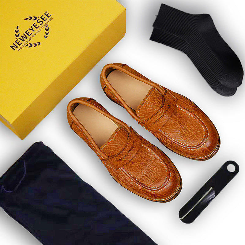 Timeless Leather Loafers: Goodyear Welted Craft & Effortless Versatility
