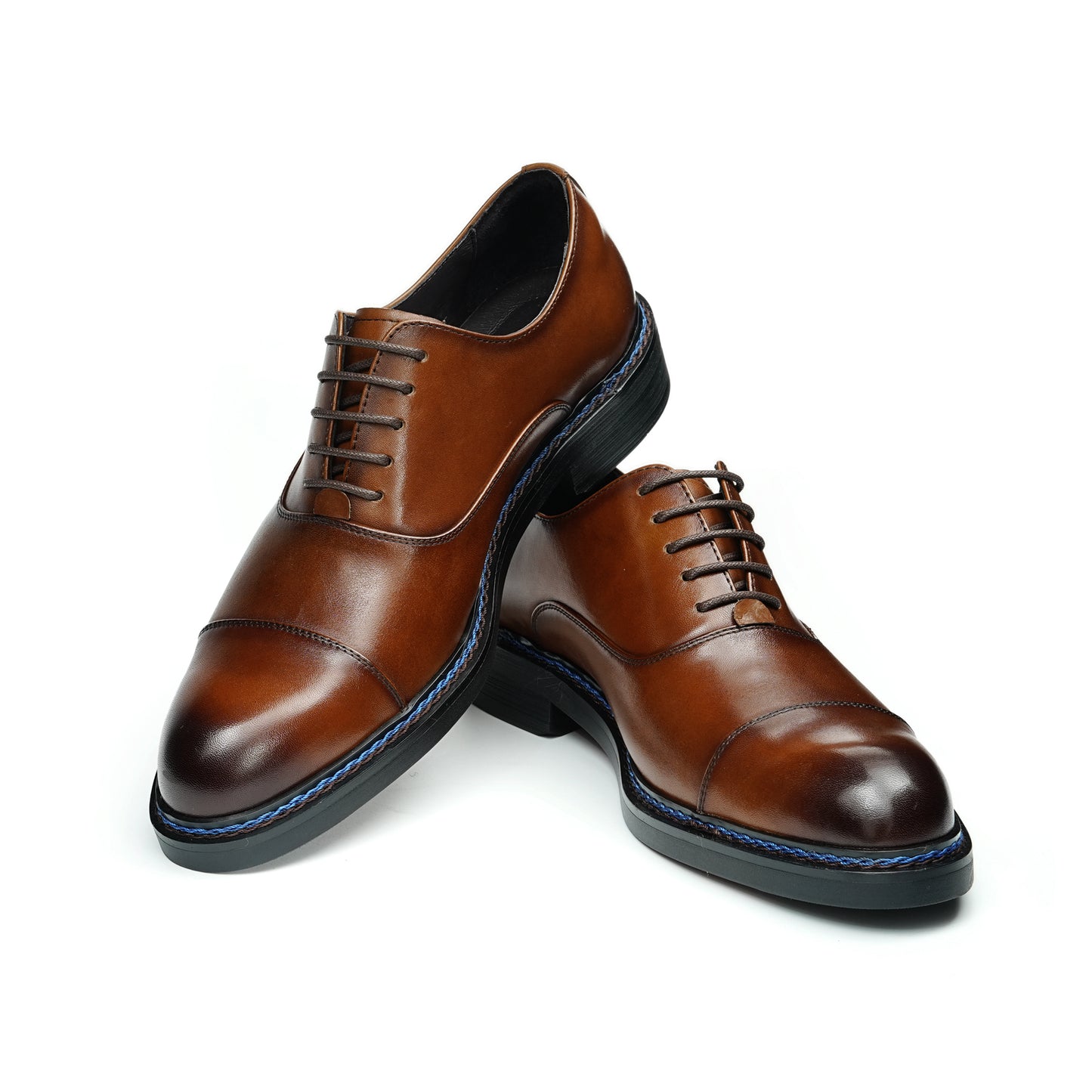 Men's Oxford Shoes: Artisan Stitching & Refined Toe Architecture
