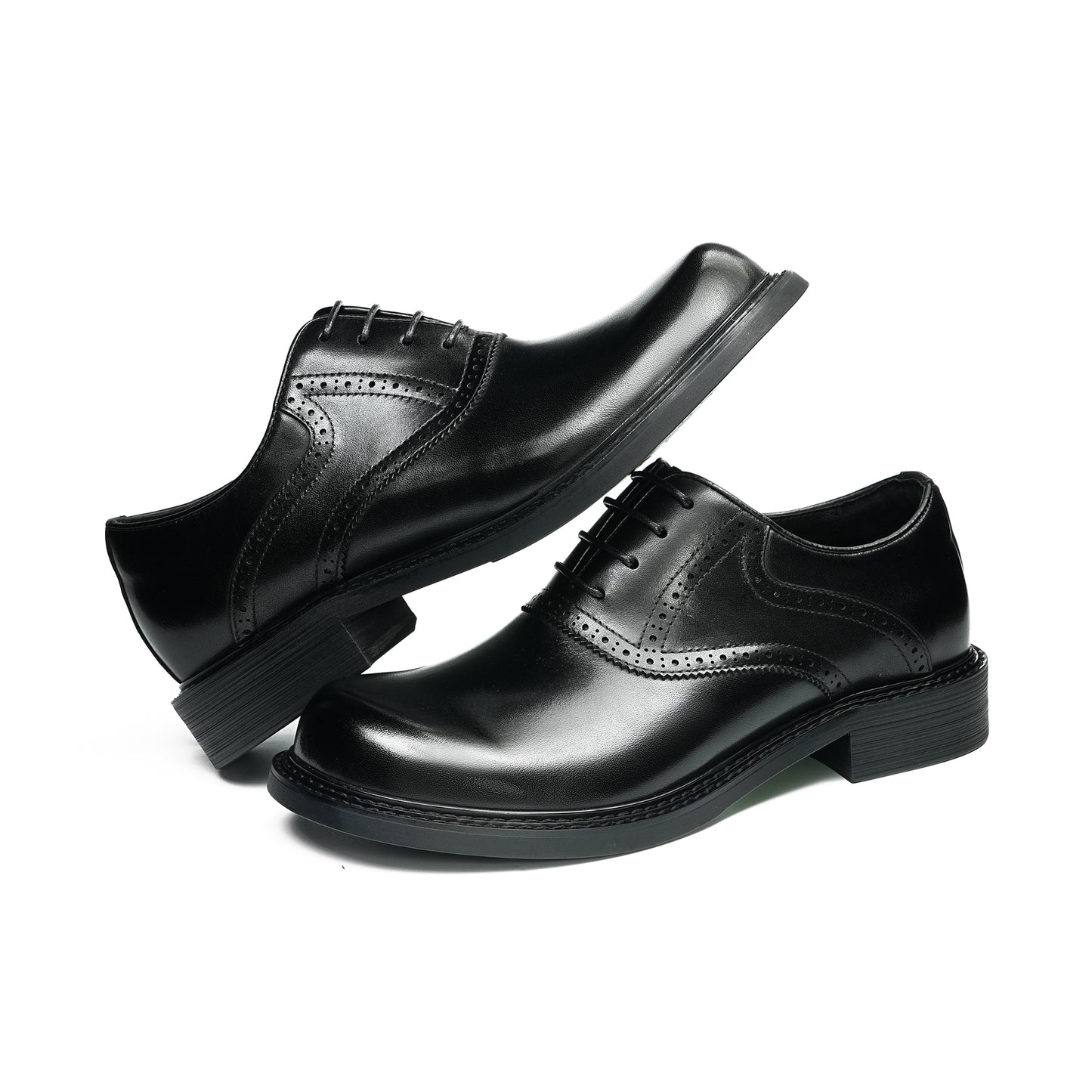 Men's Architectural Oxfords: Liberated Toe Dimension & Terrain Foundation