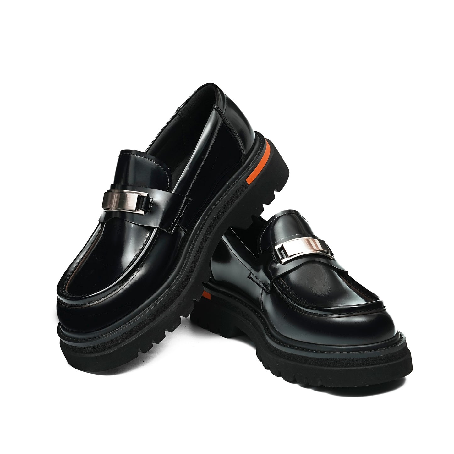 Men's Signature Hardware Loafers: Lustrous Grain & Terrain-Savvy Foundation