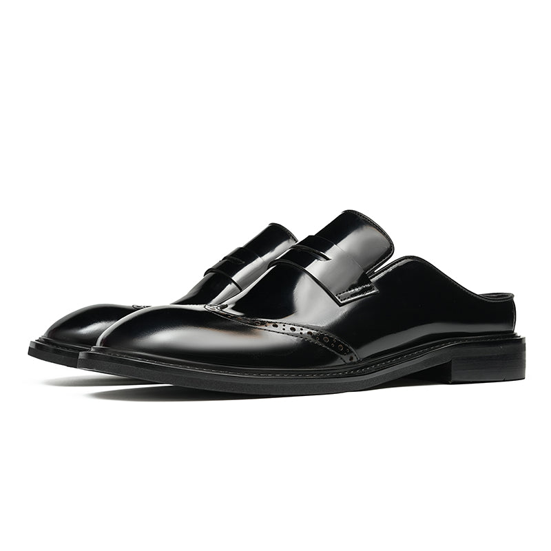 Men's Premium Leather Dress Slipper
