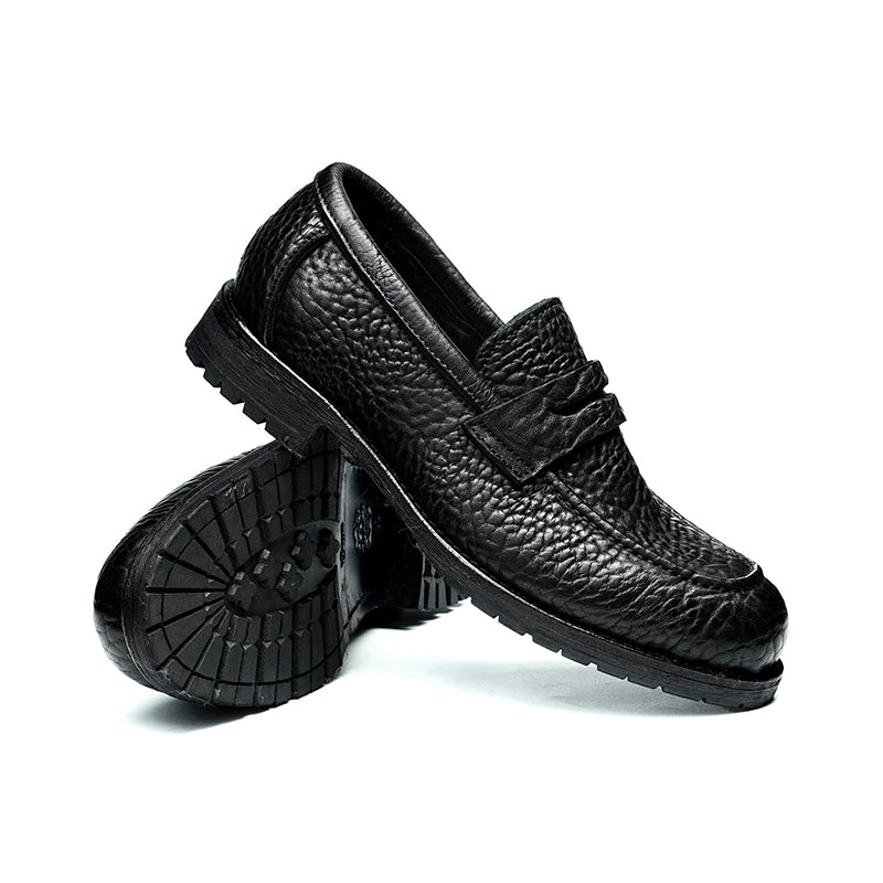 Timeless Leather Loafers: Goodyear Welted Craft & Effortless Versatility