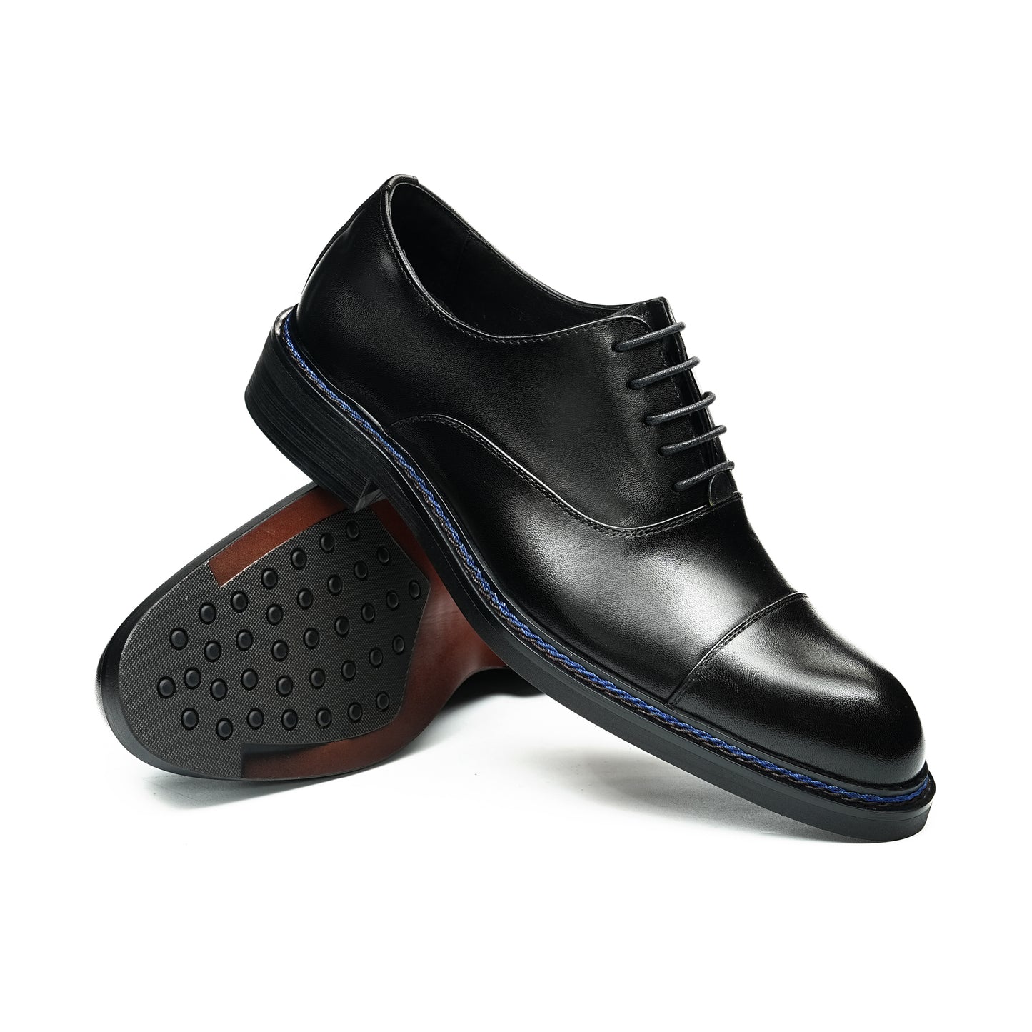 Men's Oxford Shoes: Artisan Stitching & Refined Toe Architecture