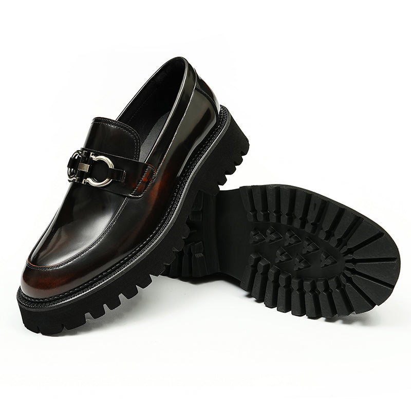 Men's Loafers - Horsebit Hardware Refined Versatility