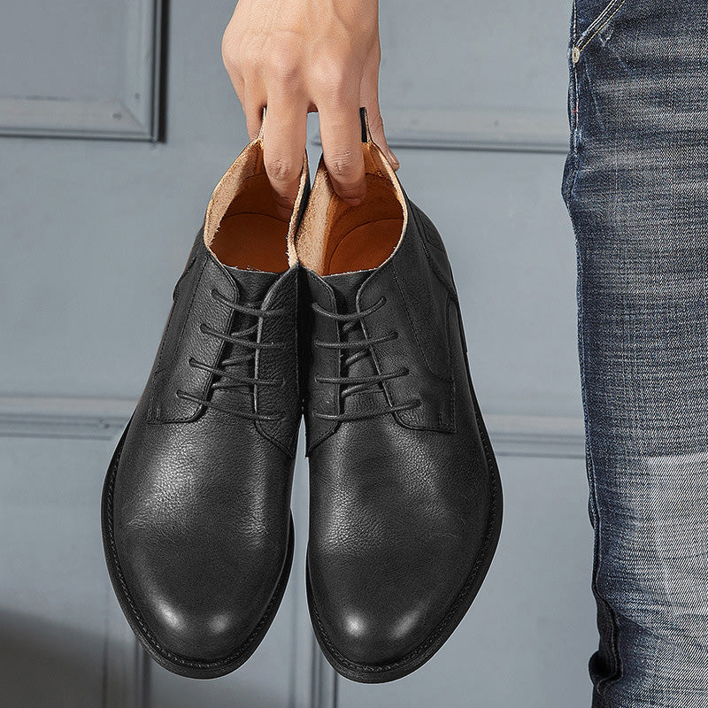 Heritage-Inspired Martin Boots: Time-Worn Patina & Classic Stitching Details