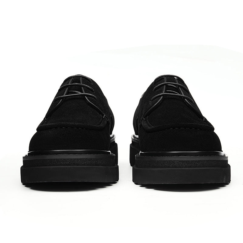 Men's Chunky Sole Derby Shoes