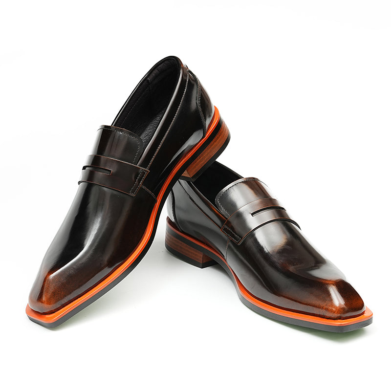 Men's Loafers Polished Finish