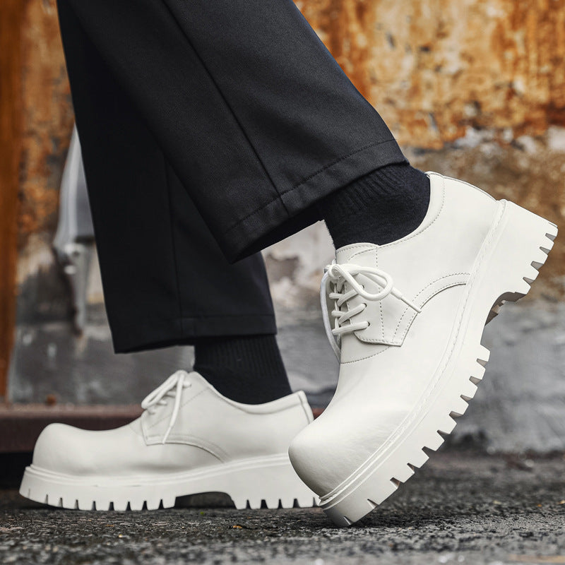 Men's Ankle Martin Boots: Sculptural Presence & Urban-Adaptive Foundation