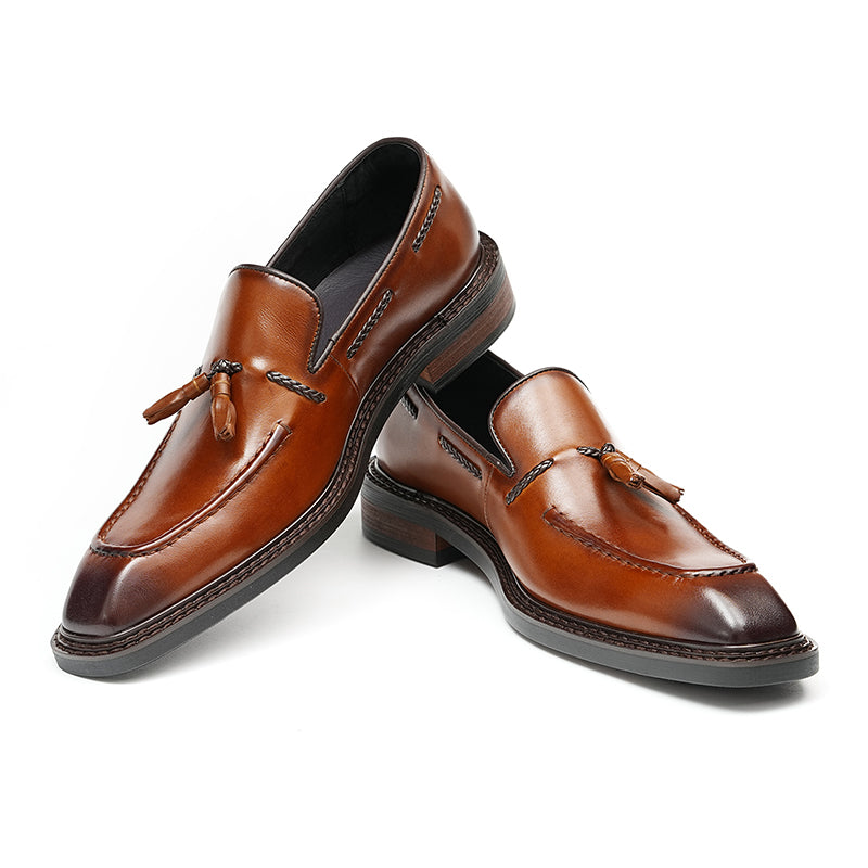 Men’s Tassel Loafers with Handcrafted Detailing