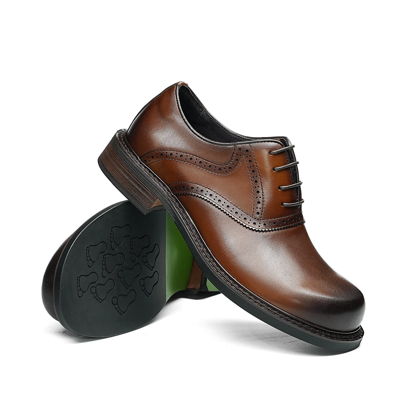 Men's Architectural Oxfords: Liberated Toe Dimension & Terrain Foundation