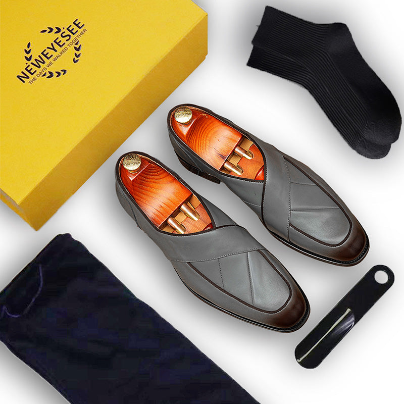 Men’s Loafers Sleek Slip-On Dress Shoes