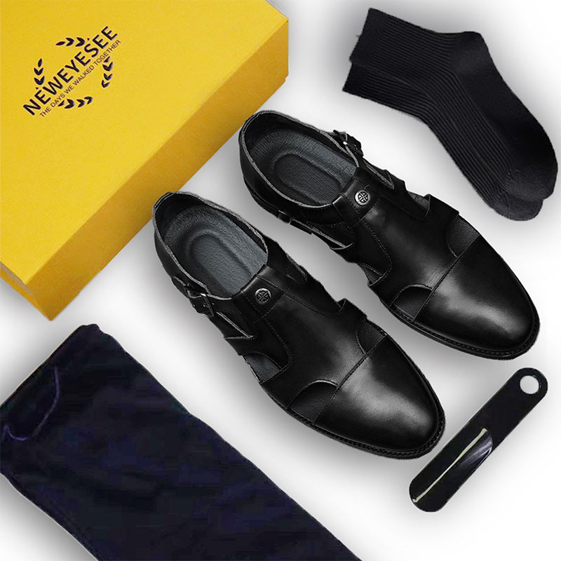 Men’s Roman Cutout Sandals Fisherman Shoes