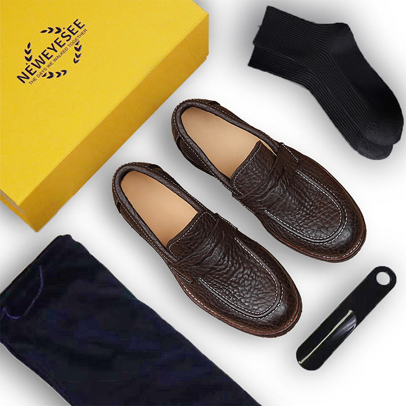 Timeless Leather Loafers: Goodyear Welted Craft & Effortless Versatility