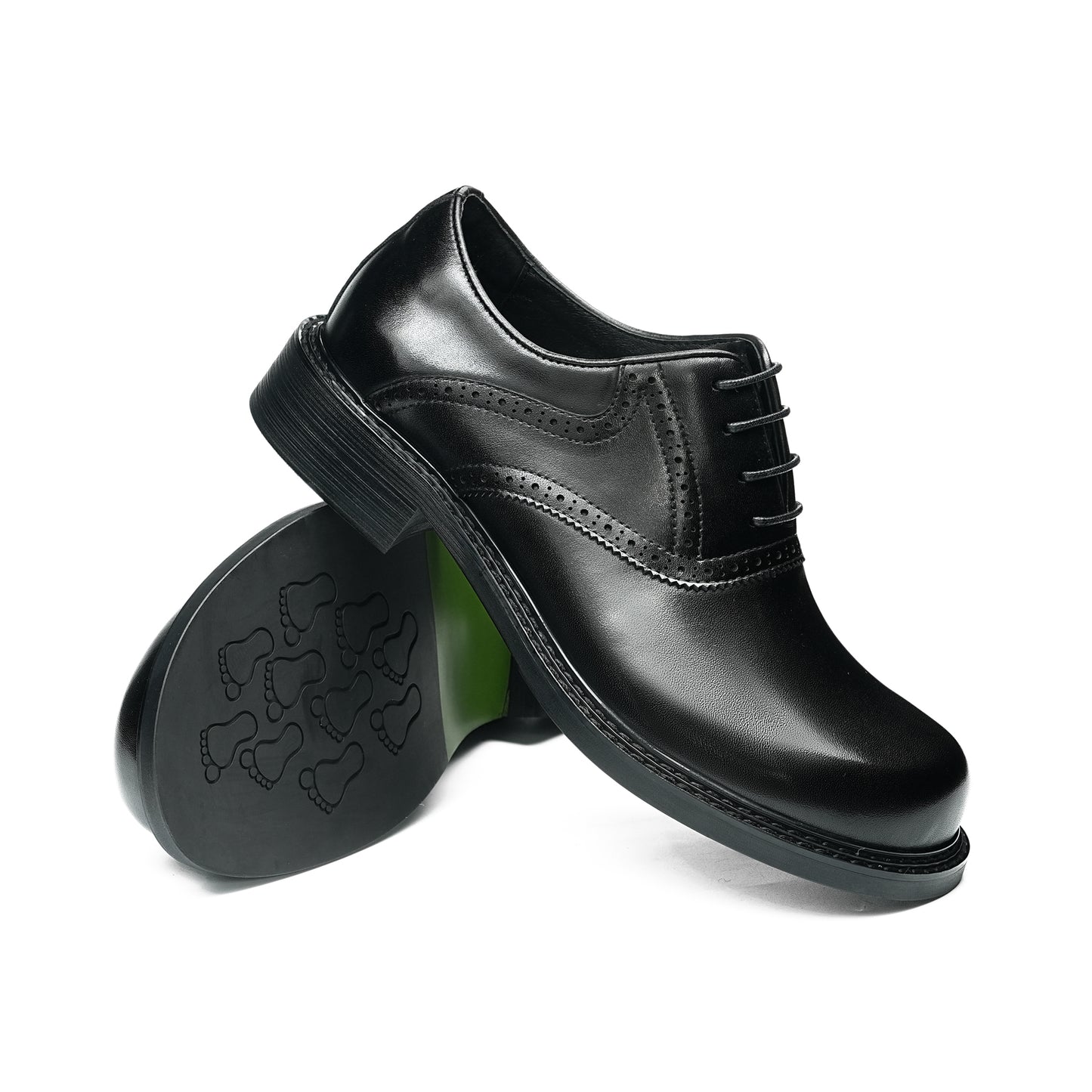 Men's Architectural Oxfords: Liberated Toe Dimension & Terrain Foundation