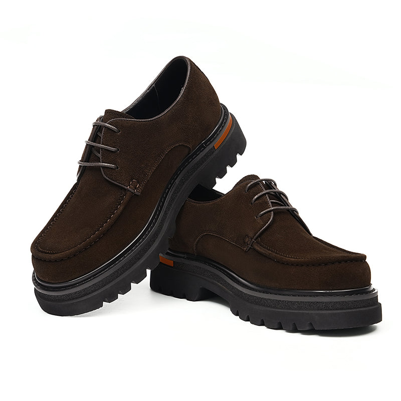 Men's Chunky Sole Derby Shoes