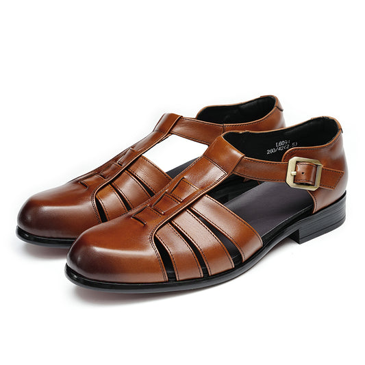 Men's Sandals Classic Leather Dress Shoes