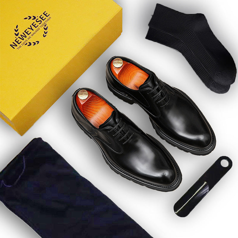 Men's Oxford Leather Dress Shoes