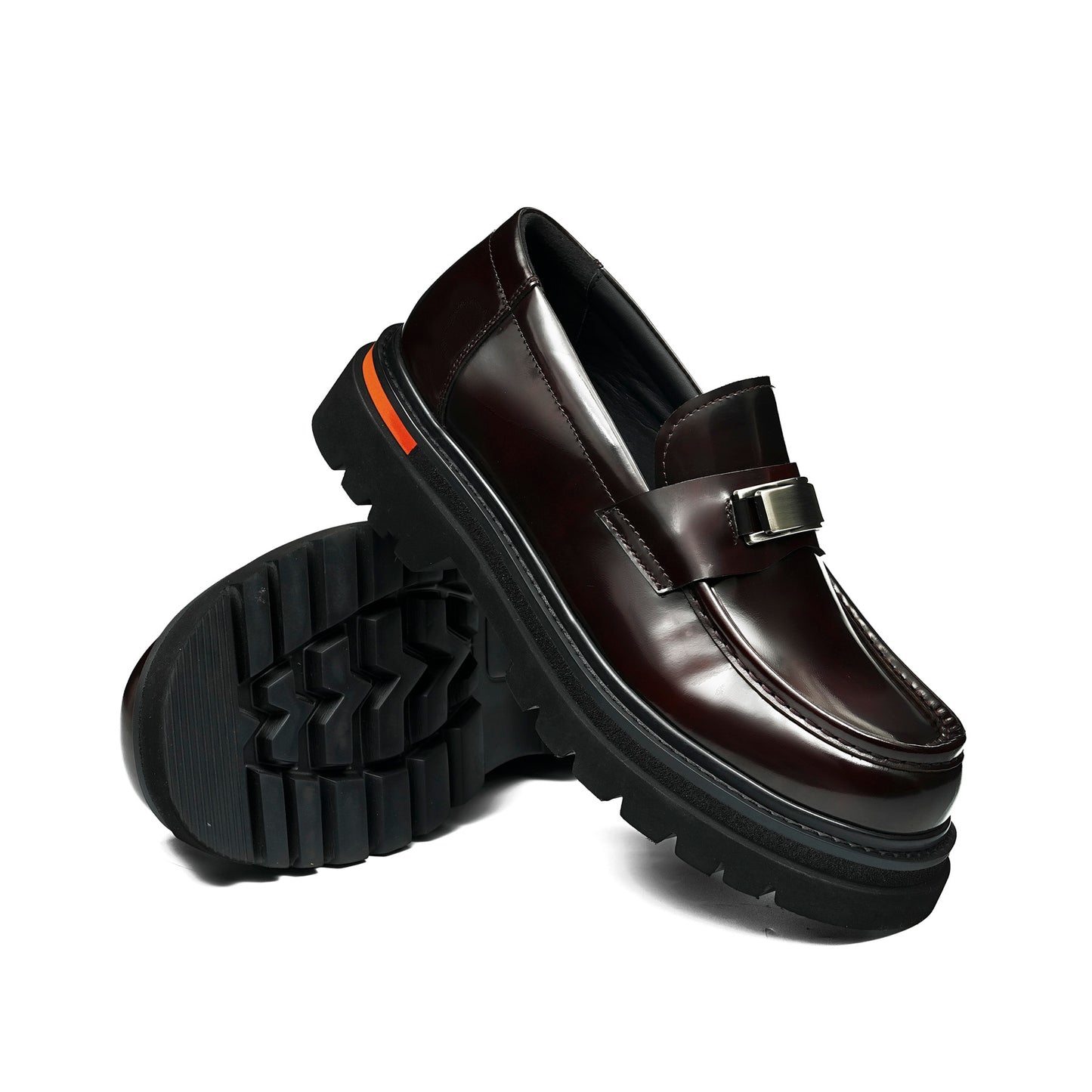 Men's Signature Hardware Loafers: Lustrous Grain & Terrain-Savvy Foundation