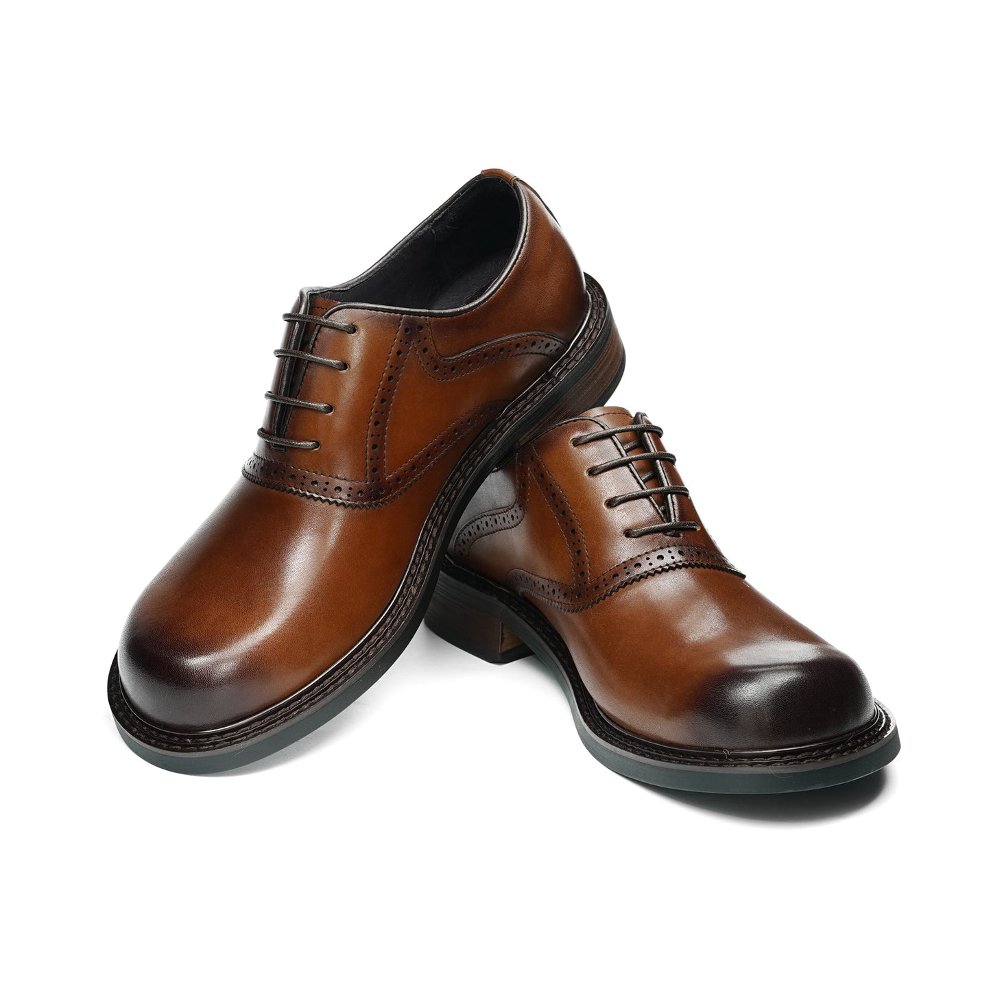 Men's Architectural Oxfords: Liberated Toe Dimension & Terrain Foundation