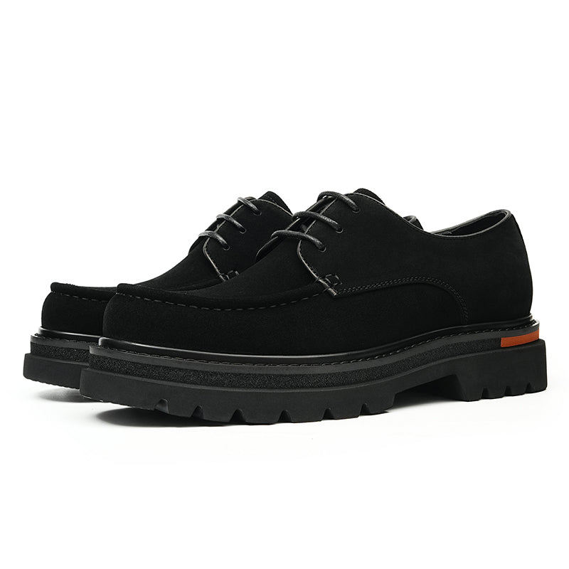 Men's Chunky Sole Derby Shoes