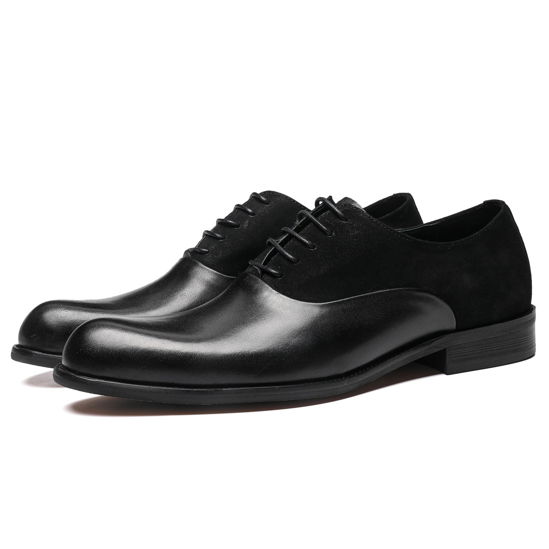Men's Contrast Sharp Toe Oxford Dress Shoes