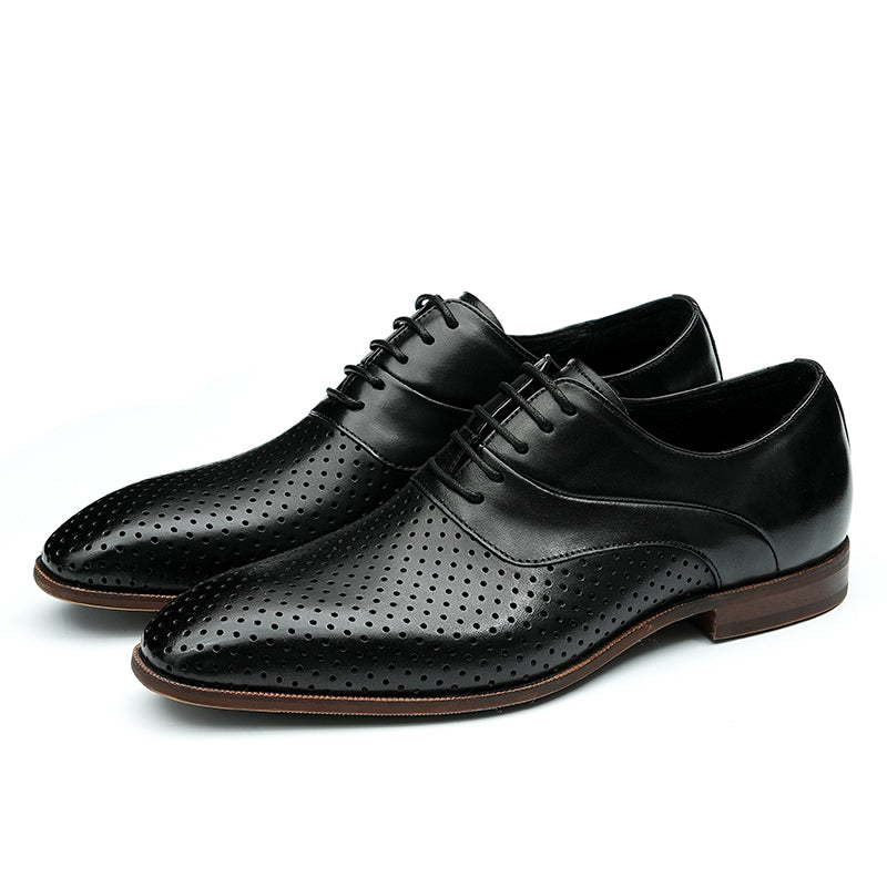 Men's Oxford Dress Shoes - Breathable Design & Lightweight Comfort