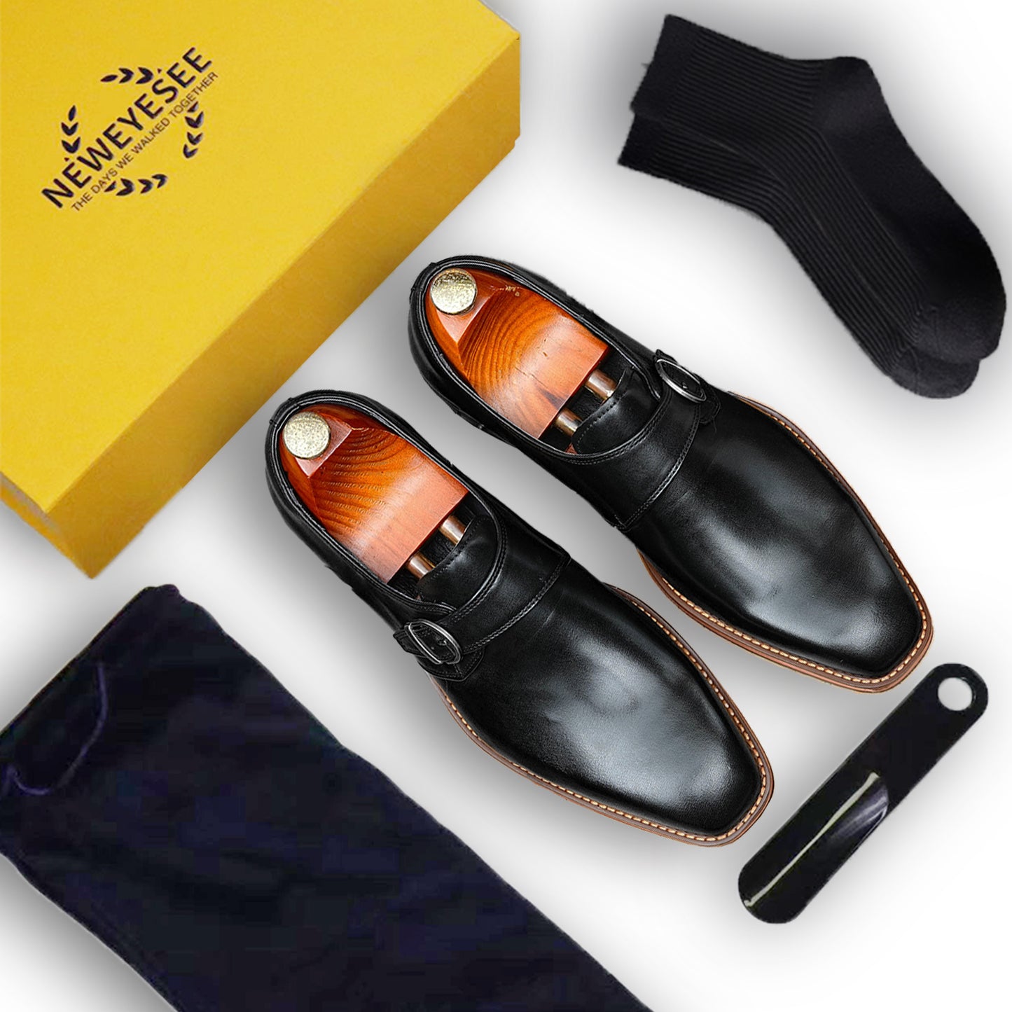 Men's Monk Straps: Curated Buckle & Cinematic Polish