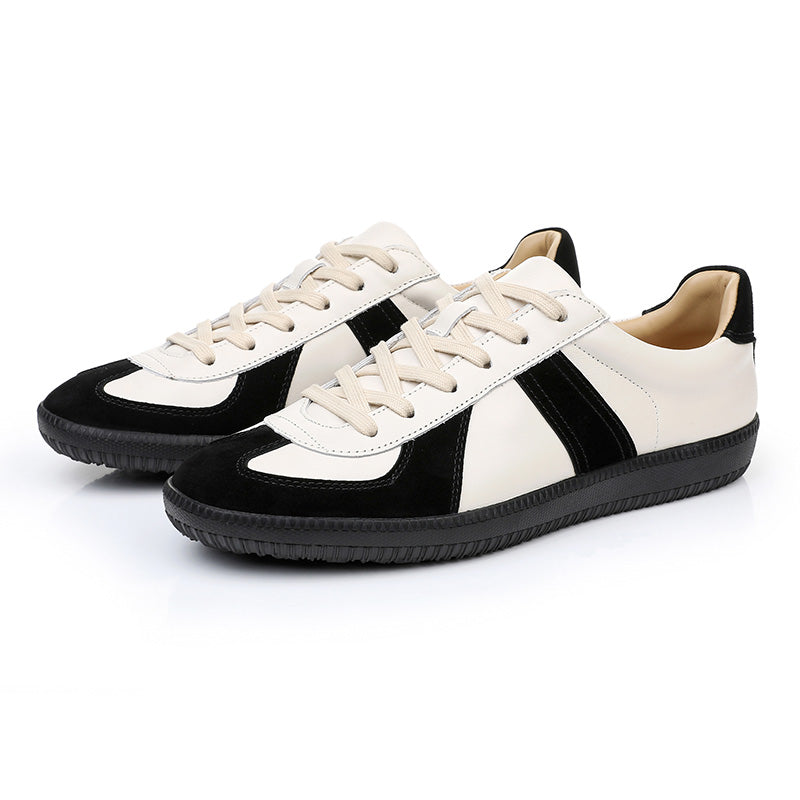Men's Training Sneakers: Contrasting Tactile Textures & Supple Inner Comfort