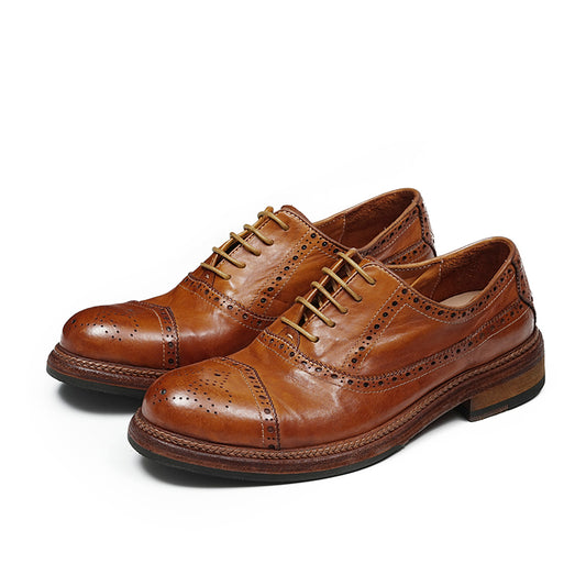 Men's Oxford Brogues - Rare Horween Leather & Goodyear Welt Craftsmanship