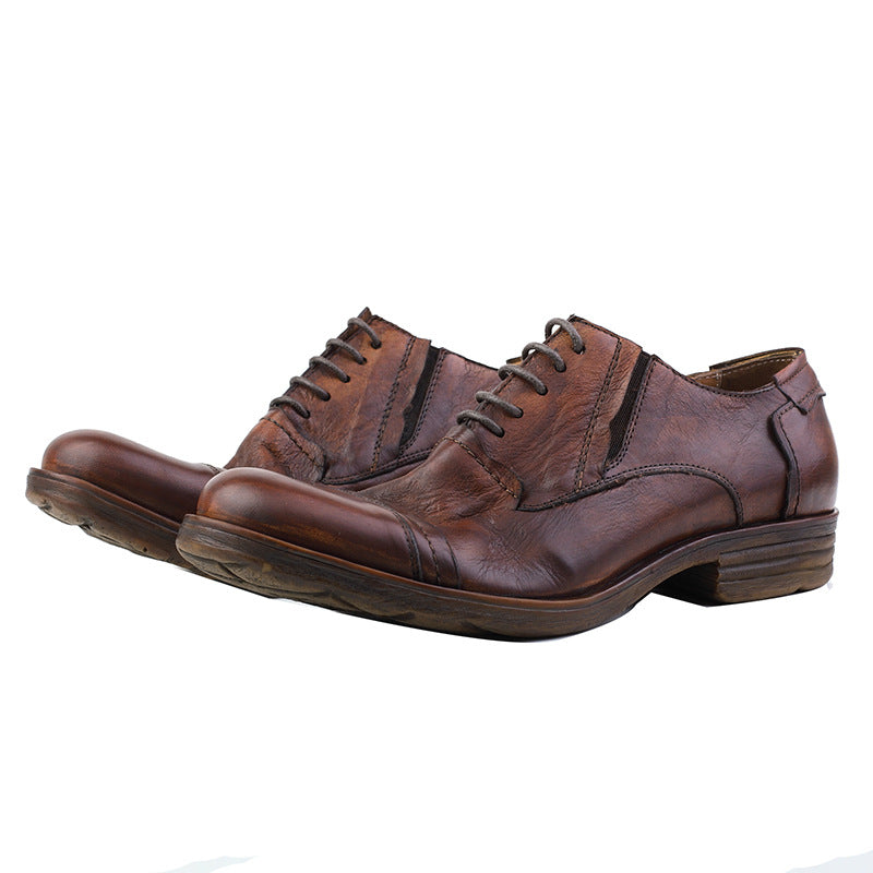Men's Oxford Shoes Vintage Handcrafted Leather