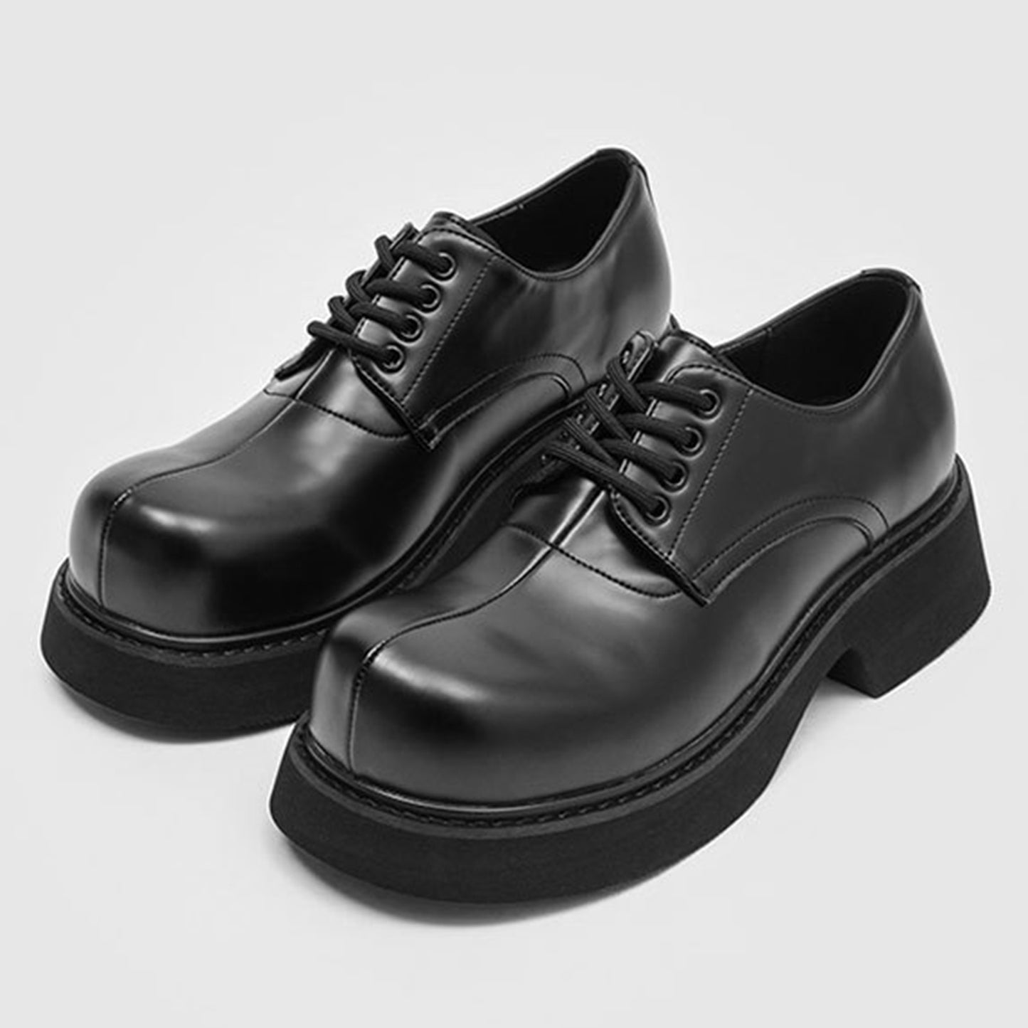 Men's Derby Cap-Toe Chunky Sole with a Modern Heavyweight Profile