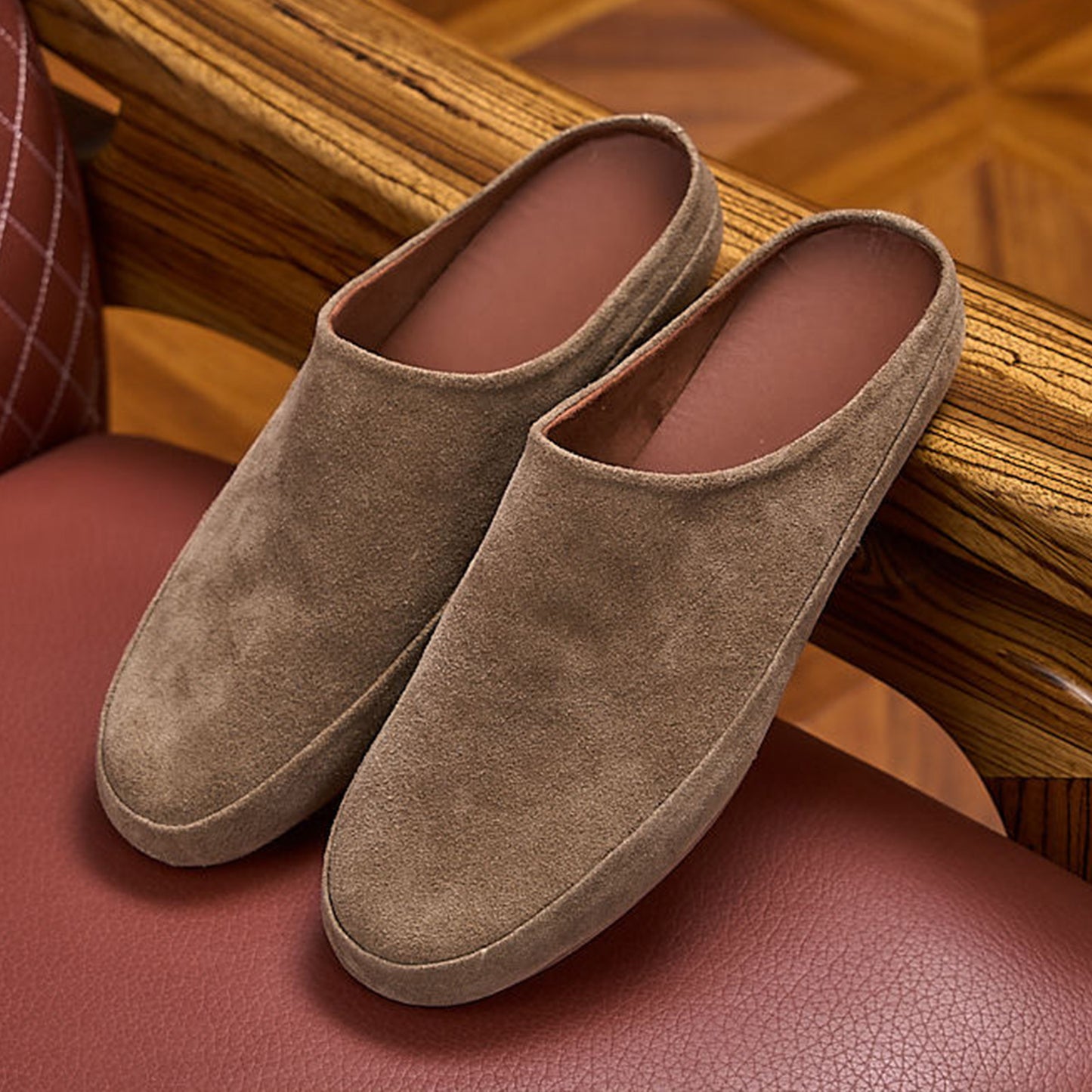 Men's Backless Slip-On Mules: Sleek & Modern Design