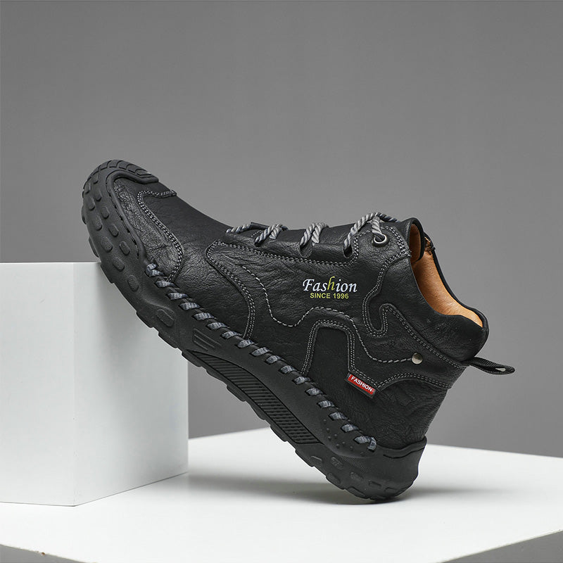 Heritage-Inspired Martin Boots: Artisan Stitching & Durable Construction