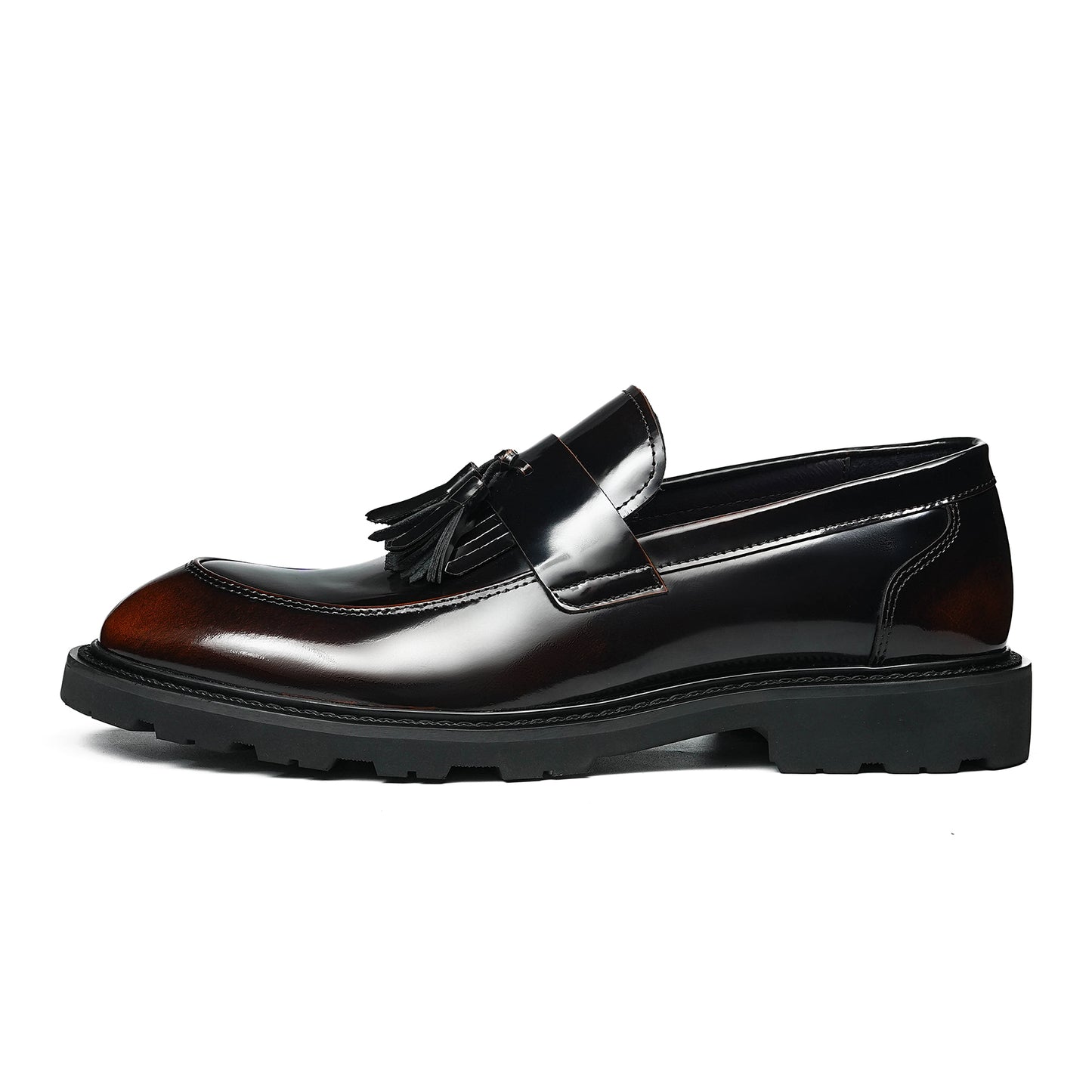 Men's Luminous Tassel Loafers: Artisan Detailing & Effortless Sophistication