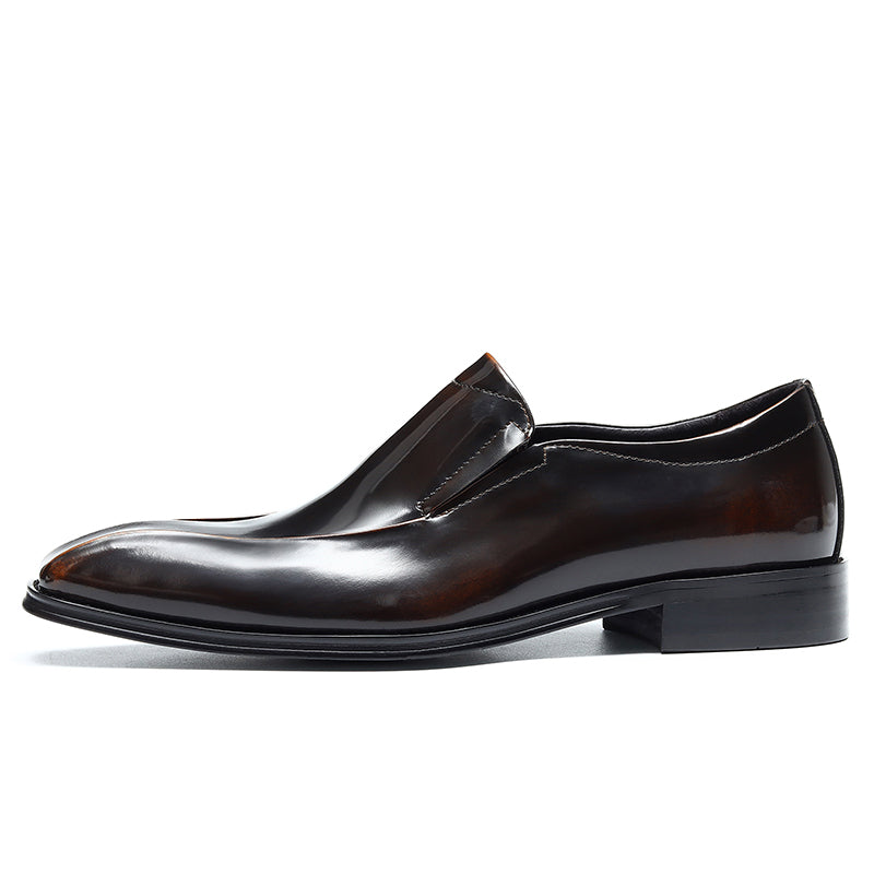 Men's Pointed-Toe Loafers Dress Shoes