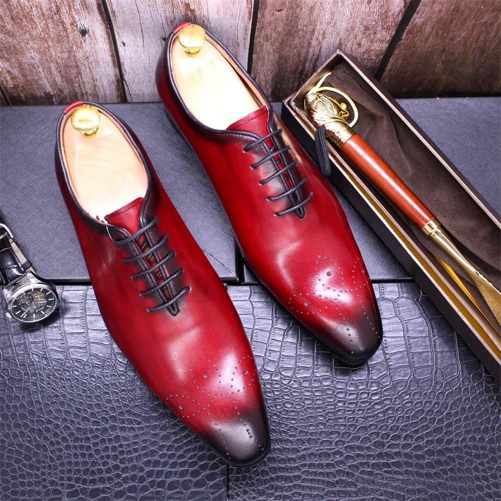Men's Oxford Shoes Classic Brogue Handcrafted