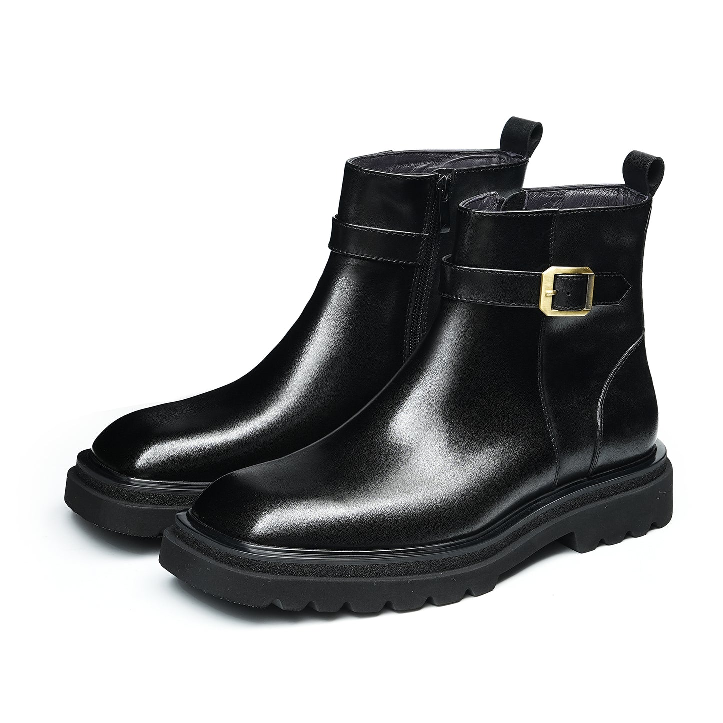 Men's Chelsea Boots: Supple Lining & Side-Zip Access in Durable Leather