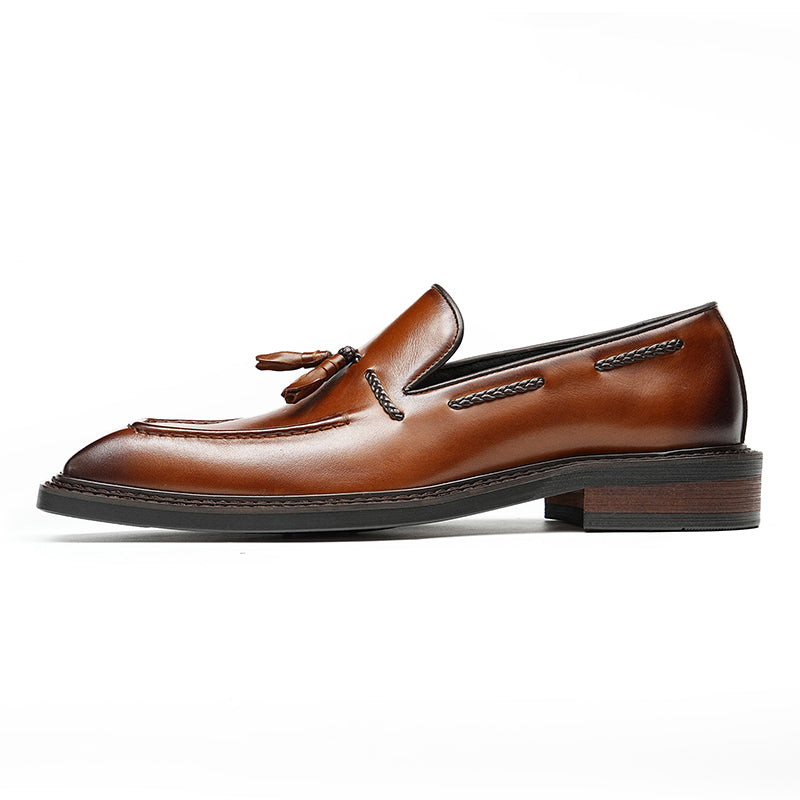 Men’s Tassel Loafers with Handcrafted Detailing