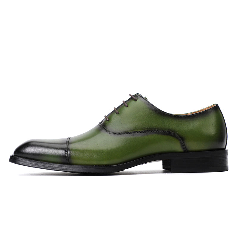 Men's Cap-Toe Oxford Dress Shoes