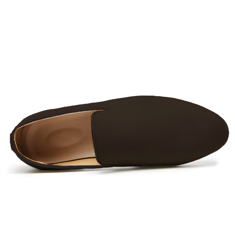 Men’s Suede Slip-On Loafers – Soft & Stylish Casual Dress Shoes