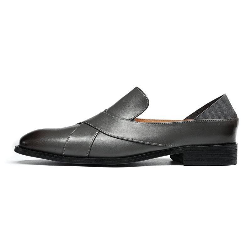 Men’s Loafers with Sleek Crossover Design
